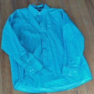 Men's Western George Street Collection Wrangler Button Up